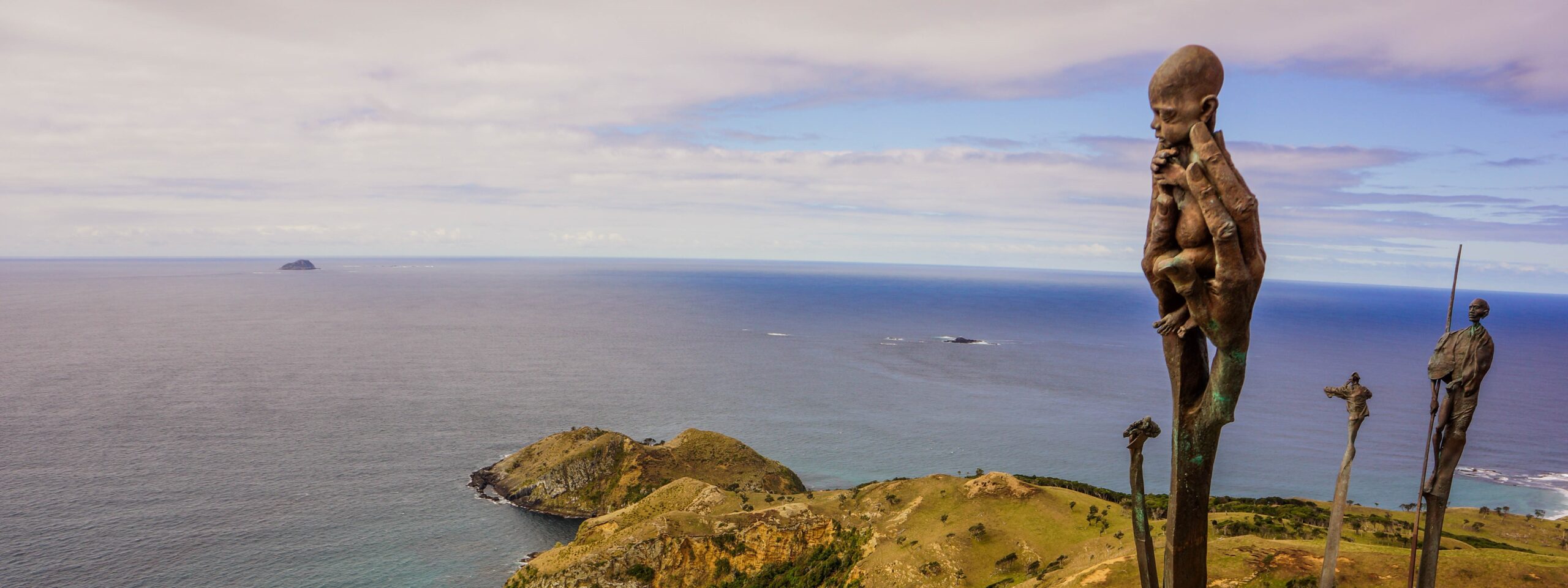 Mount Hakepa Millennium Statues Mount Hakepa Pitt Island